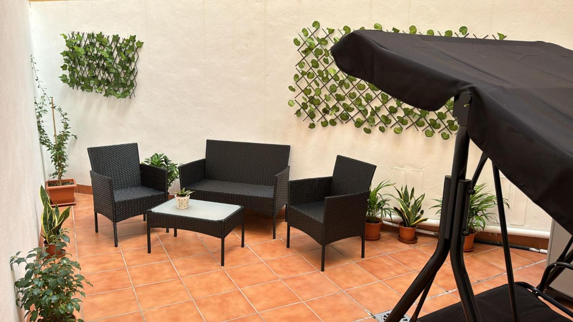 Relaxing With Lovely Patio Appartement Málaga